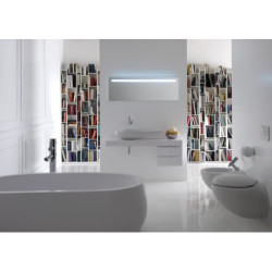 Umyvadlo Laufen Ilbagnoalessi One 90x50 cm bez otvoru pro baterii H8149754001091