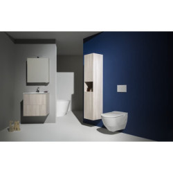 Koupelnová skříňka s umyvadlem Laufen Base 60x61x50 cm bílá lesk H8649602611041