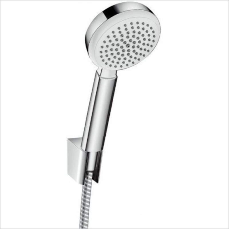 Sprchová hlavice s hadicí Hansgrohe Crometta bílá/chrom 26690400