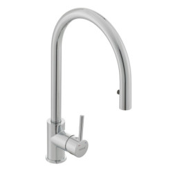 Dřezová baterie SIKO s vytahovací sprškou chrom SIKOBSD185