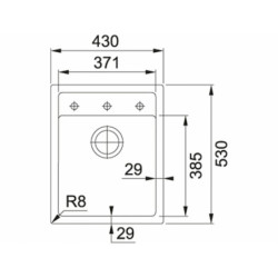 Dřez Franke SID 610-40 šedá 114.0503.044