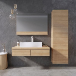 Koupelnová skříňka pod umyvadlo Ravak Formy 80x55 cm dub X000001032