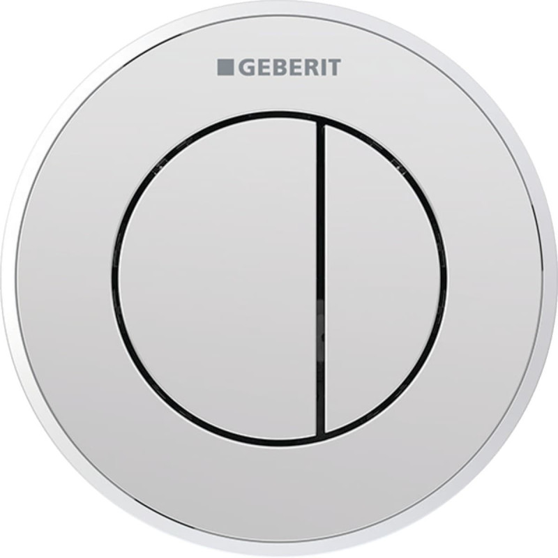 Ovládací tlačítko Geberit typ 10 plast pochromovaná lesk 116.056.KH.1