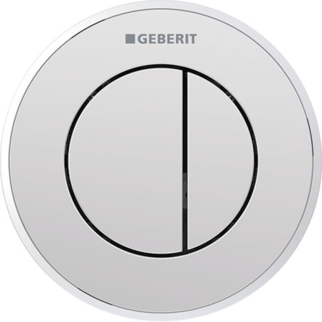 Ovládací tlačítko Geberit typ 10 plast pochromovaná lesk 116.056.KH.1