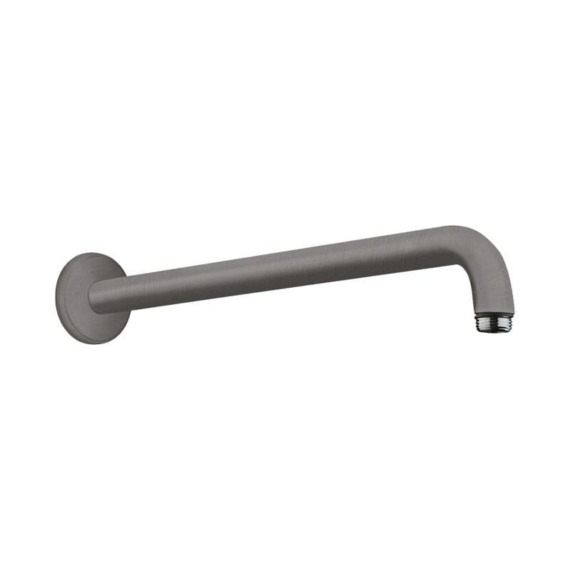 Sprchové rameno Hansgrohe na stěnu kartáčovaný černý chrom 27413340
