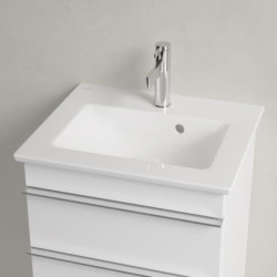 Villeroy & Boch Venticello umyvadlo, 500x420x150mm, bílá Alpin CeramicPlus, s přepadem, neleštěno  412450R1
