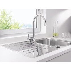 Dřezová baterie Blanco Coressa-F chrom 521544