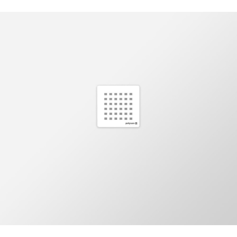 Sprchová vanička obdélníková Polysan 100x90 cm litý mramor 72925