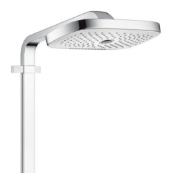 Sprchový systém Hansgrohe Raindance Select E na stěnu s termostatickou baterií bílá/chrom 27127400