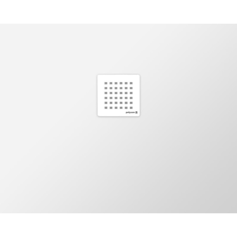 Sprchová vanička obdélníková Polysan 100x80 cm litý mramor 72926