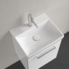 Villeroy & Boch umyvadlo Avento 450 x 370 x 180 mm, bílá Alpin CeramicPlus, s přepadem, neleštěné