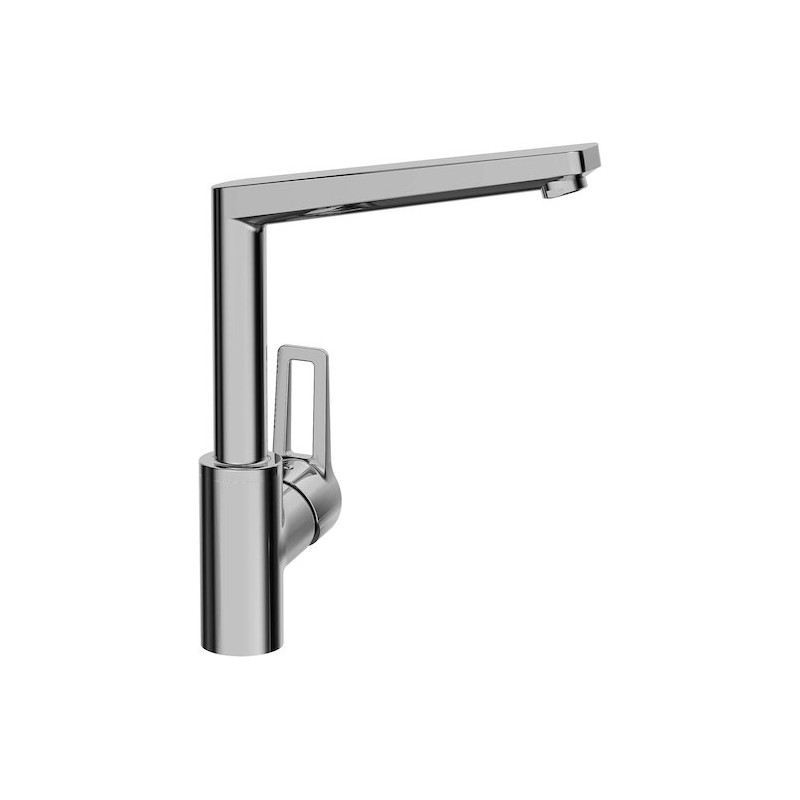Dřezová baterie Hansa Twist s otočným raménkem chrom 09202205