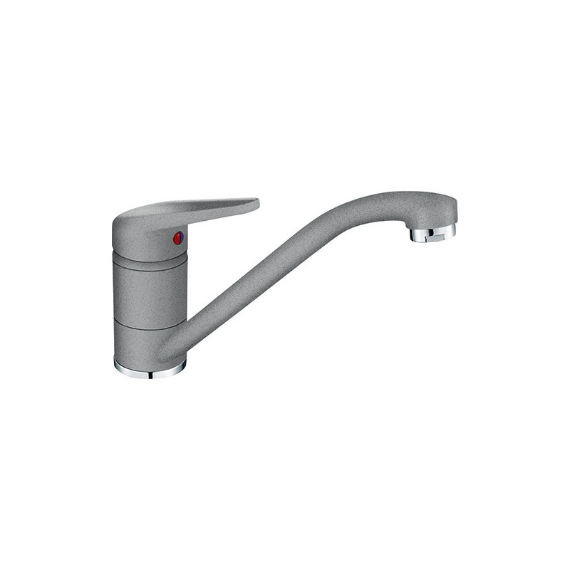 Dřezová baterie Franke s otočným ramínkem šedý kámen 115.0470.659