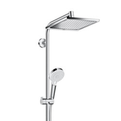 Sprchový systém Hansgrohe Crometta E na stěnu s pákovou baterií chrom 27284000