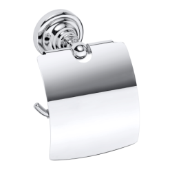 Držák toaletního papíru Bemeta Retro - chrom s krytem chrom 144312012