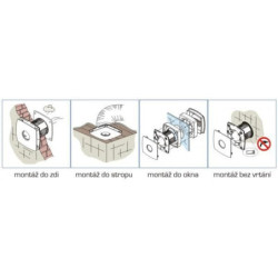 Cata ventilátor X-MART 10 H INOX SIKOAX10HNRZ