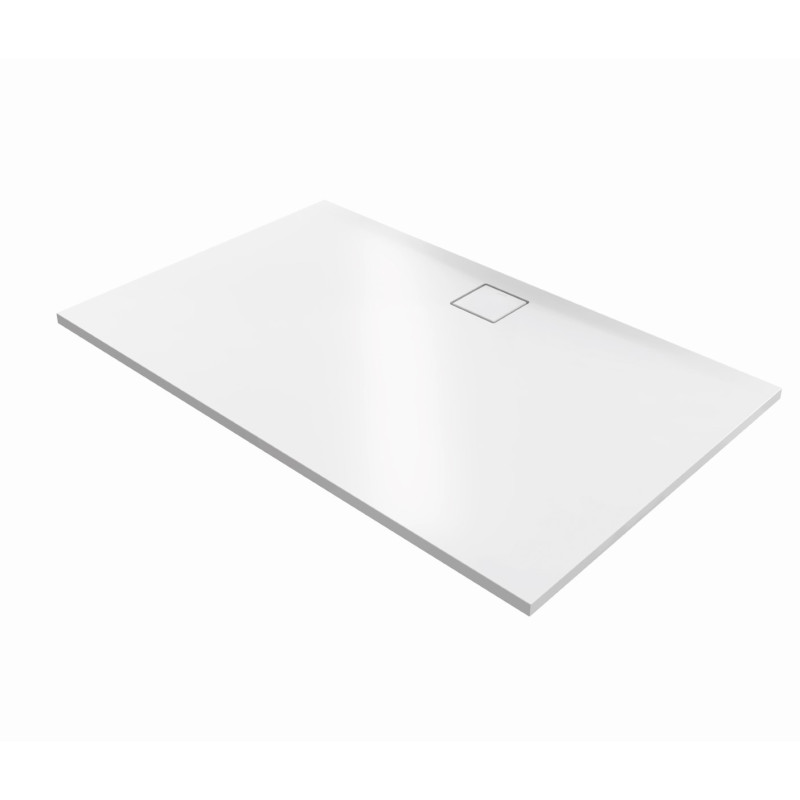 Sprchová vanička obdélníková Hüppe EasyFlat 150x100 cm litý mramor EF0118.055