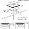 Indukční varná deska Electrolux černá EIT60443X