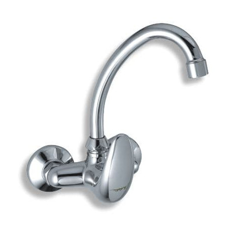 Dřezová baterie Novaservis Metalia 55 s otočným ramínkem 100 mm chrom 55034,0