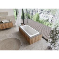 Obdélníková vana Kaldewei Cayono 180x80 cm smaltovaná ocel levá i pravá 275134010001