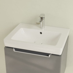 Umyvadla Villeroy & Boch Subway 2.0, 550 x 440 x 150 mm, bílá Alpin, s přepadem, neleštěná  7113F501