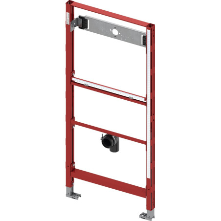 Montážní prvek pisoáru TECEprofil se splachovacím ventilem, stavební výška 1120 mm