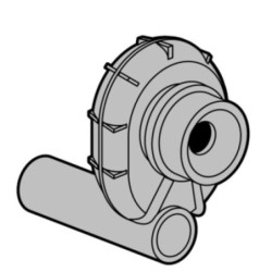 Odsávací sifon Villeroy & Boch pro pisoár, zadní odpad 93260000