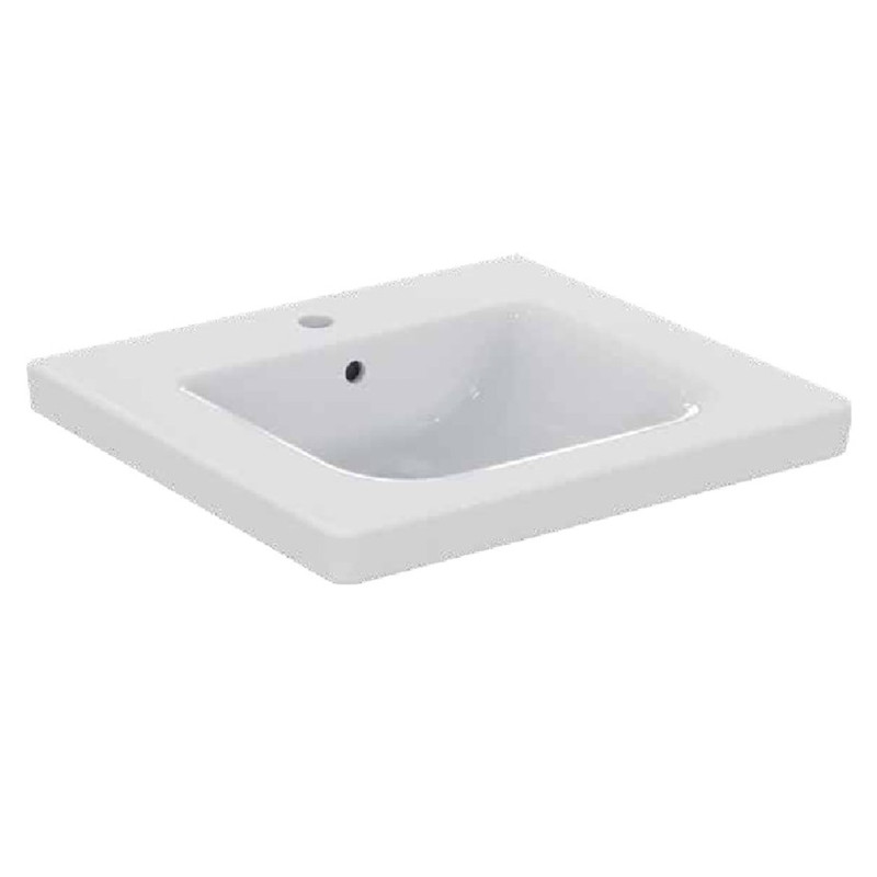 Umyvadlo Ideal Standard Connect Freedom 60x55,5 cm, otvor pro baterii uprostřed