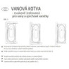 Vanové kotvy Kaldewei 687675130000