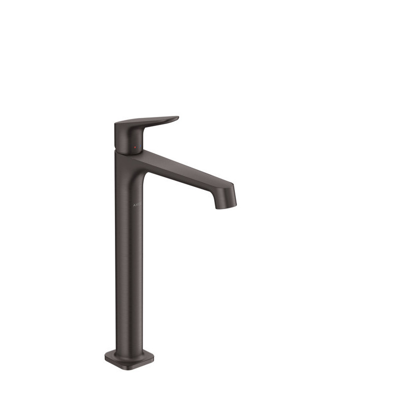 Umyvadlová baterie Hansgrohe Citterio M bez výpusti kartáčovaný černý chrom 34127340