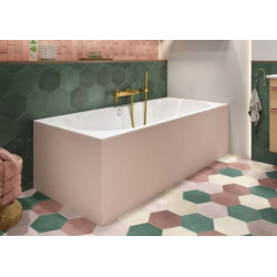 Obdélníková vana 180x80 cm UBQ180OBR2DV-01