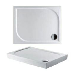 Sprchová vanička obdélníková Riho Kolping 100x90 cm litý mramor DB3200500000000