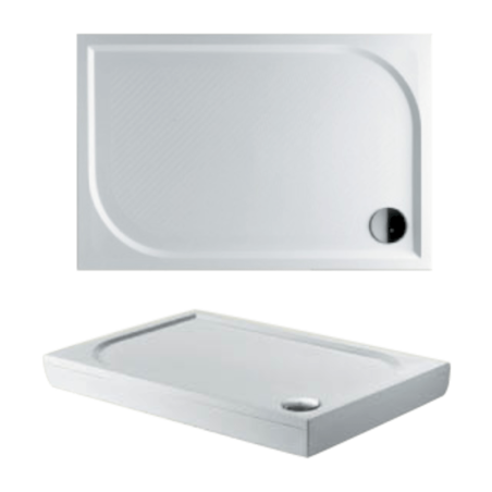 Sprchová vanička obdélníková Riho Kolping 80x120 cm litý mramor DB3300500000000