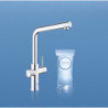 Dřezová baterie GROHE Blue Home s výpustí chrom 31454001