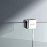 Boční zástěna ke sprchovým dveřím 90 cm Hüppe Xtensa pure XT1702.069.322