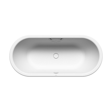 Oválná vana Kaldewei Centro Duo Oval 180x80 cm smaltovaná ocel levá i pravá alpská bílá 282810210001
