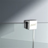Boční zástěna ke sprchovým dveřím 90 cm Hüppe Xtensa pure XT1808.069.322