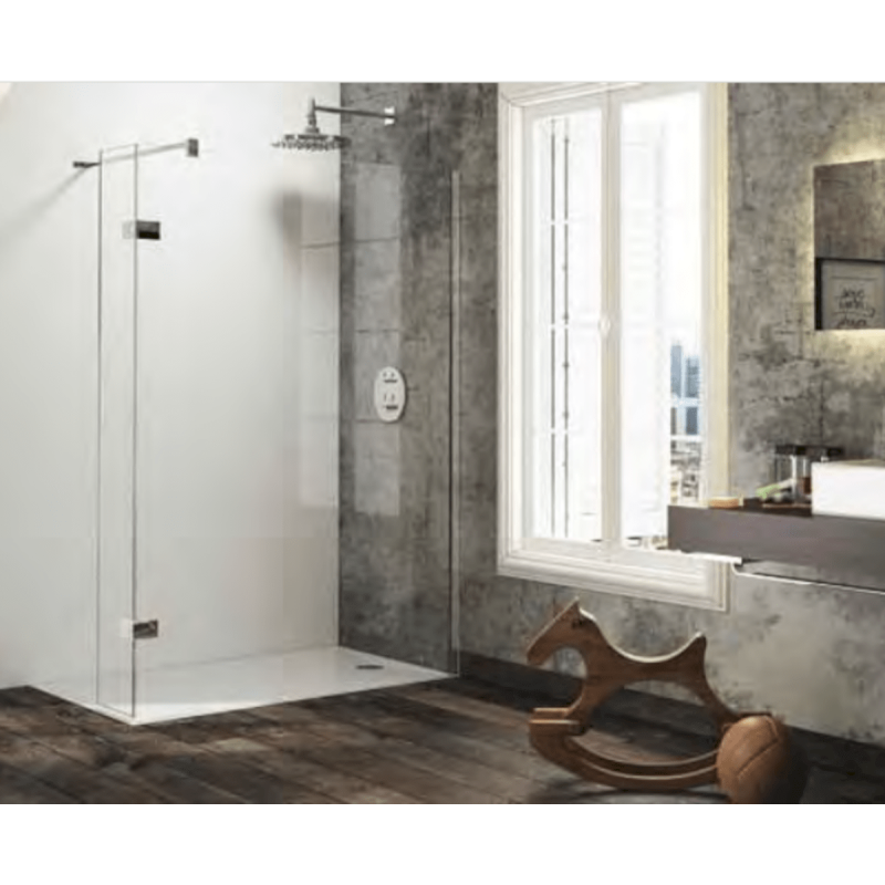 Sprchová zástěna walk-in 100 cm Hüppe Solva pure ST3703.092.322