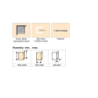 Sprchová zástěna walk-in 140 cm Hüppe Solva pure ST3706.092.322