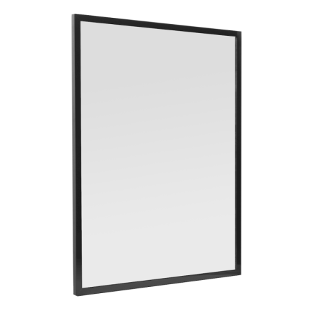 Zrcadlo Naturel Oxo v černém rámu, 60x80 cm, ALUZ6080C