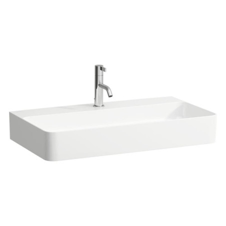 Umyvadlo Laufen Val 75x42 cm otvor pro baterii, bez přepadu H8102850001111