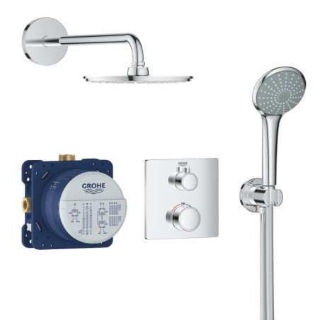 Sprchový systém GROHE Grohtherm včetně podomítkového tělesa chrom 34734000