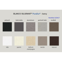 Dřezová baterie Blanco Kano bílá,chrom 525030