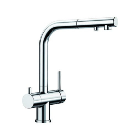 Dřezová baterie Blanco Fontas-S II s vytahovací sprškou chrom 525198