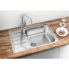 Dřez Blanco Lemis XL 6 S-IF Compact nerez 525111