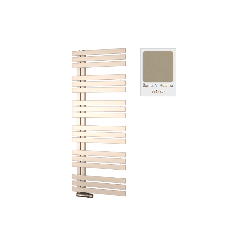 Radiátor kombinovaný ISAN Miro 150x60cm v barvě Champagne DMIR15000600CH