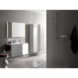 Koupelnová skříňka vysoká Laufen Pro A 35x165x33,5 cm dub H4831220954791