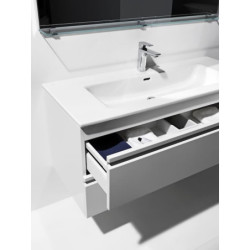 Koupelnová skříňka s umyvadlem Laufen Pro S 120x54,5x50 cm bílá lesk H8619674751041