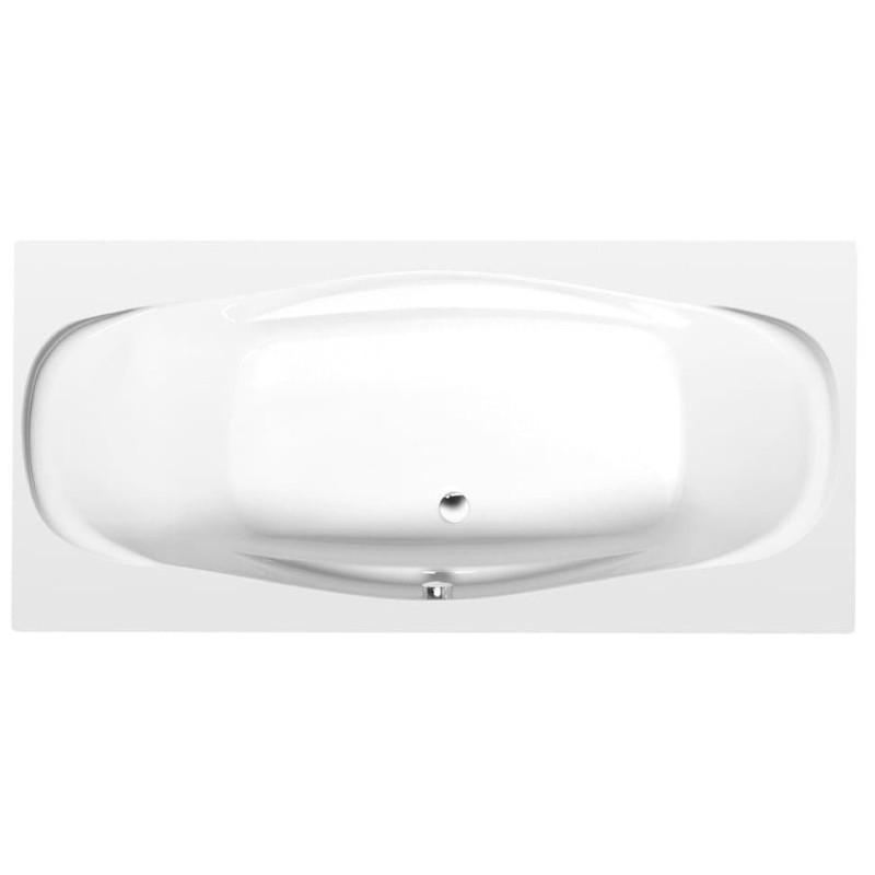 Obdélníková vana Polysan Garda 190x90 cm akrylát levá i pravá 14111