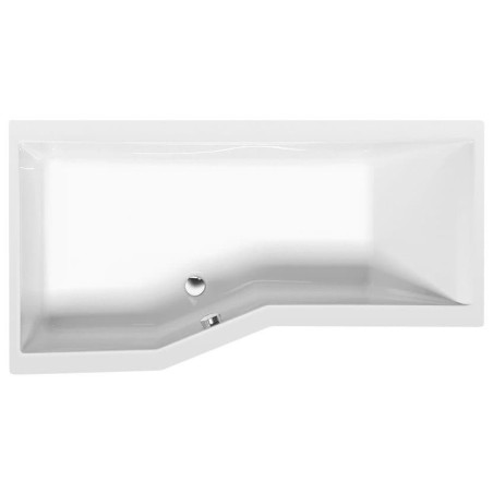 Asymetrická vana Polysan Versys 160x85 cm akrylát levá 14611